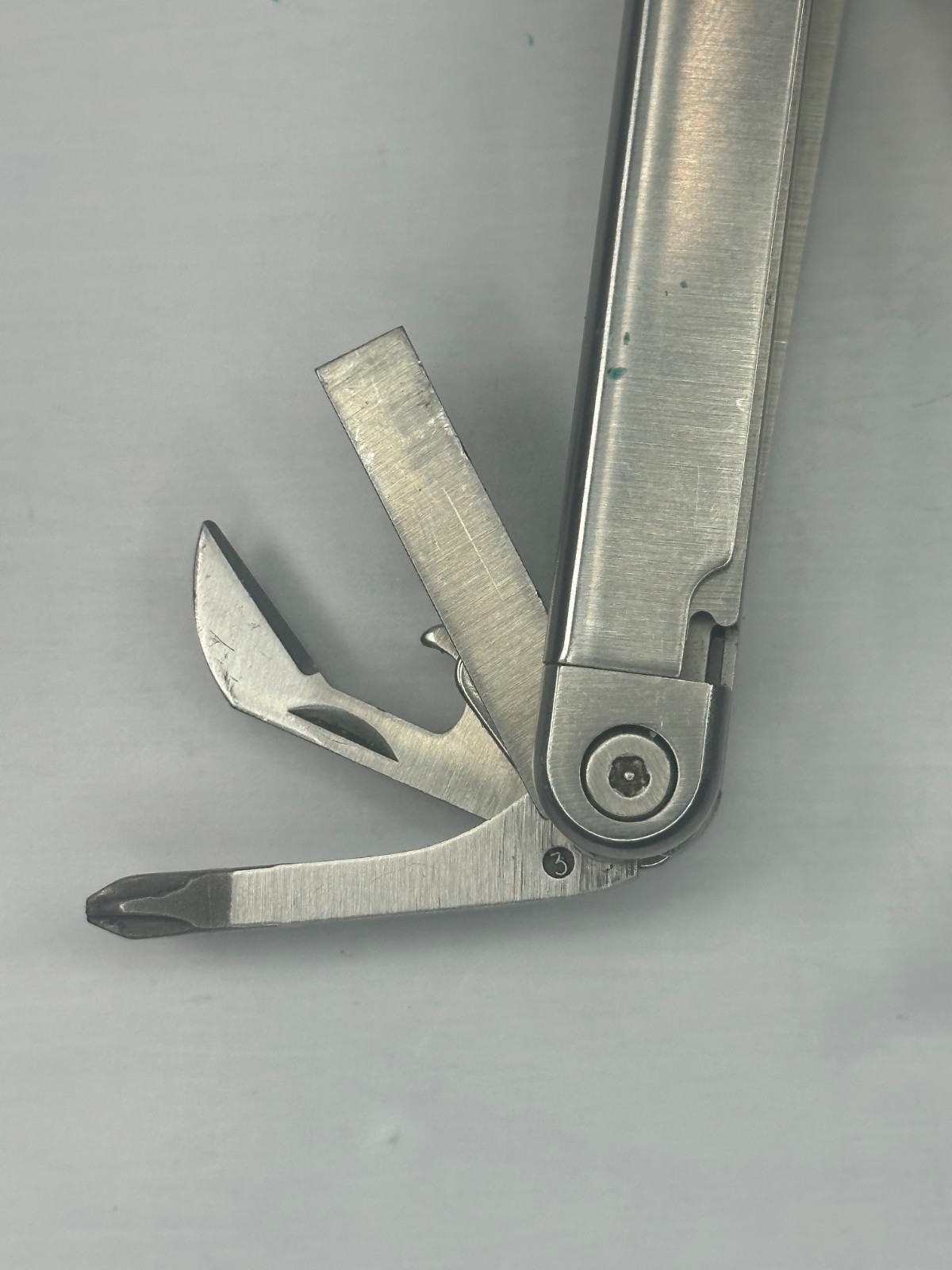 Leatherman Wave Multi Tool Stainless Steel 2003 w/ Leather Sheath Pat Pend USA