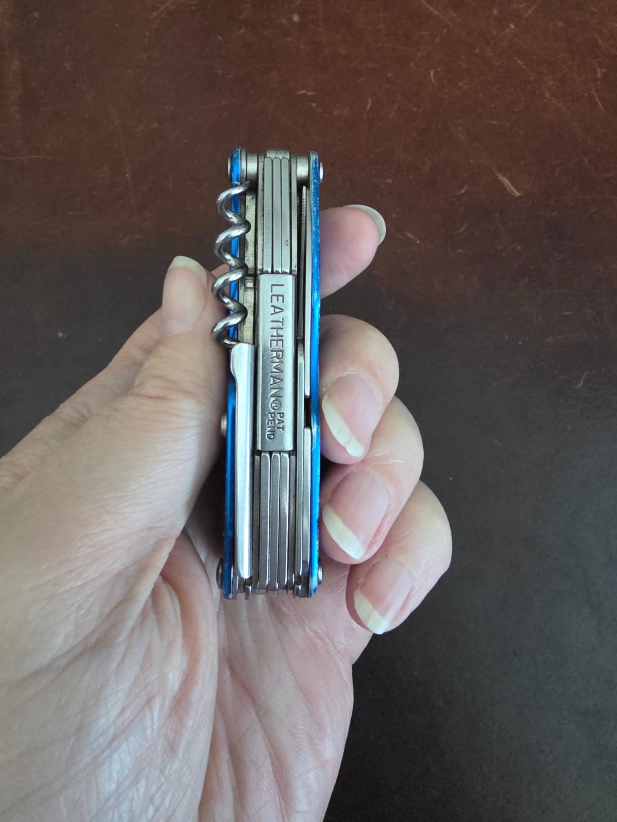 Leatherman Juice CS4 Blue Retired good Condition! 068T