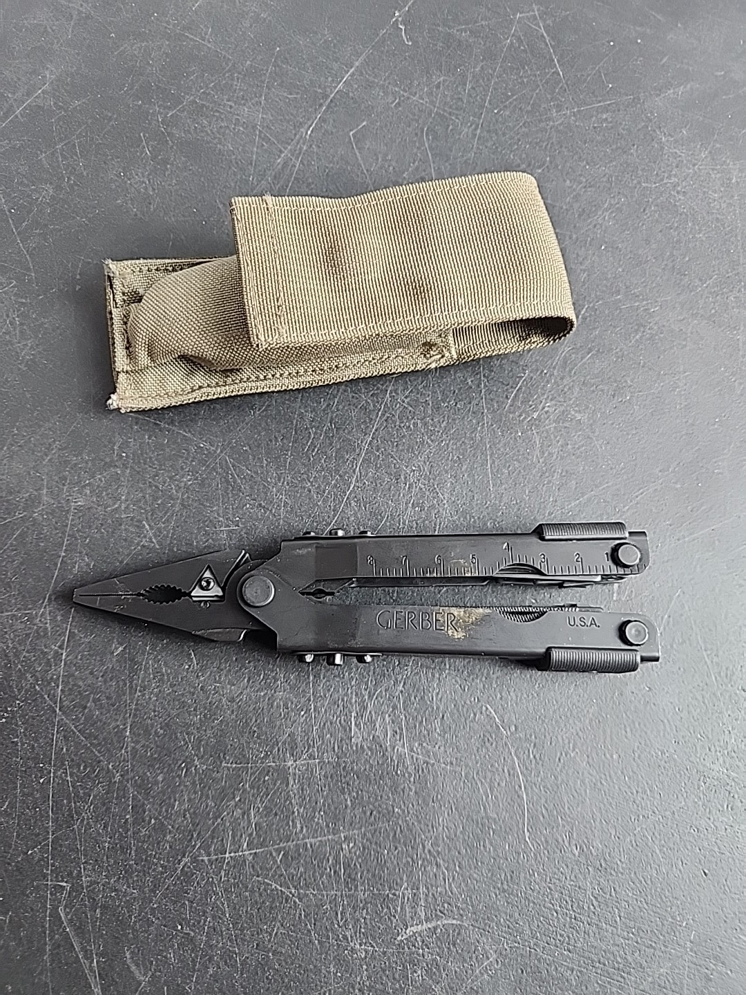 Gerber MP600 Needlenose Multi-Tool Black Oxide With Nylon Sheath