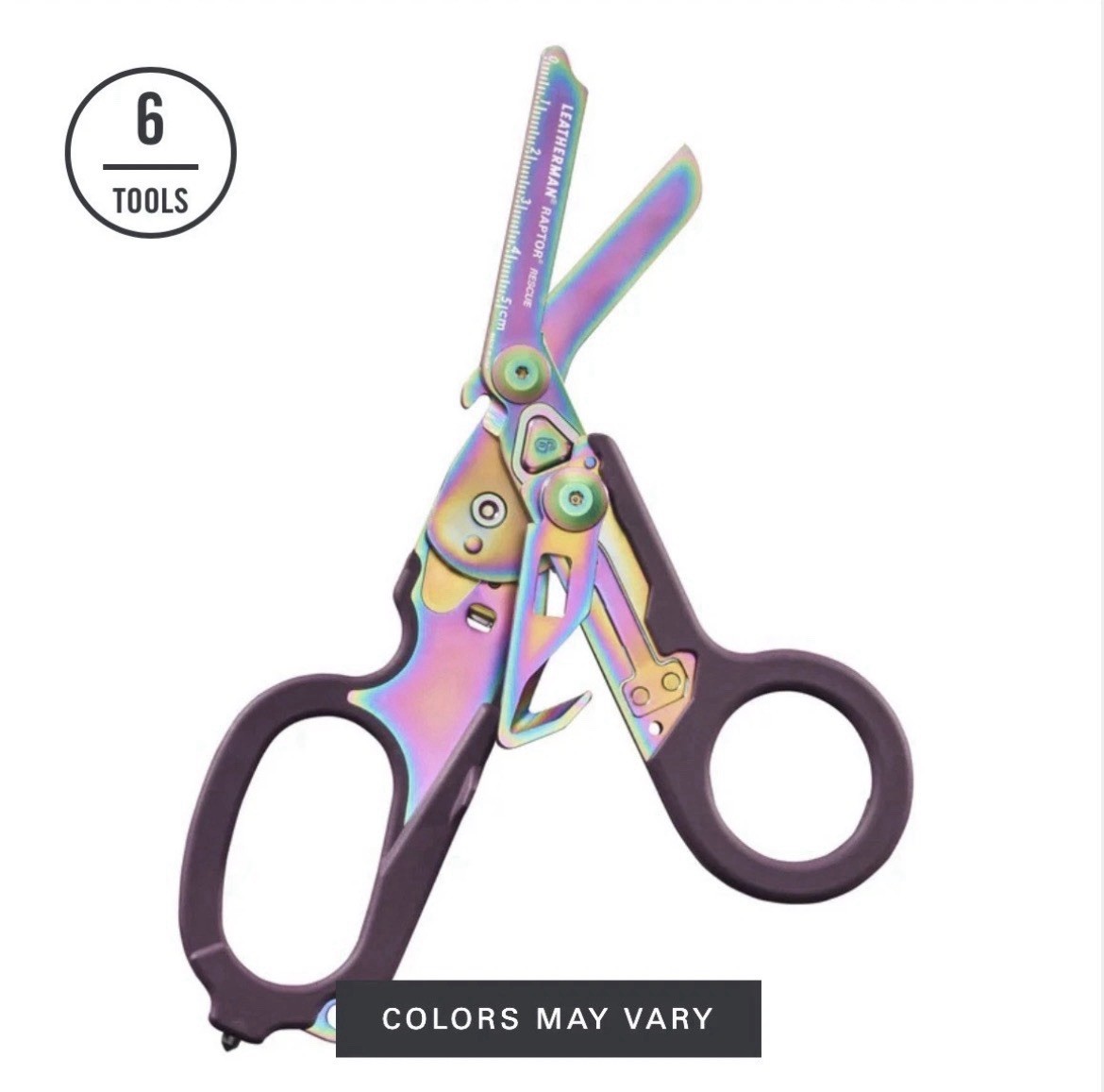 Leatherman Raptor Rescue Shears Rainbow Limited Edition. Factory Sealed IN HAND