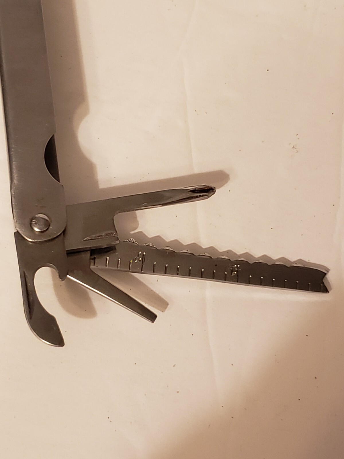 Alltrade Branded Folding Multi Tool With Sheath Pliers Knives Screw Driver Saw