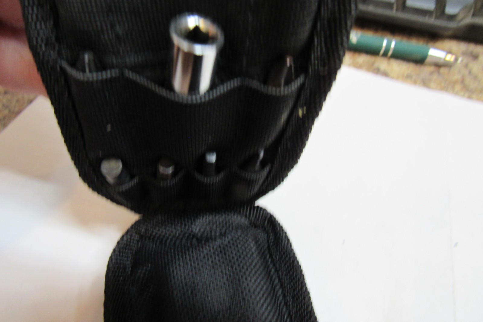Multi Tool Pliers with 8 Attached Accessories and Case Bits