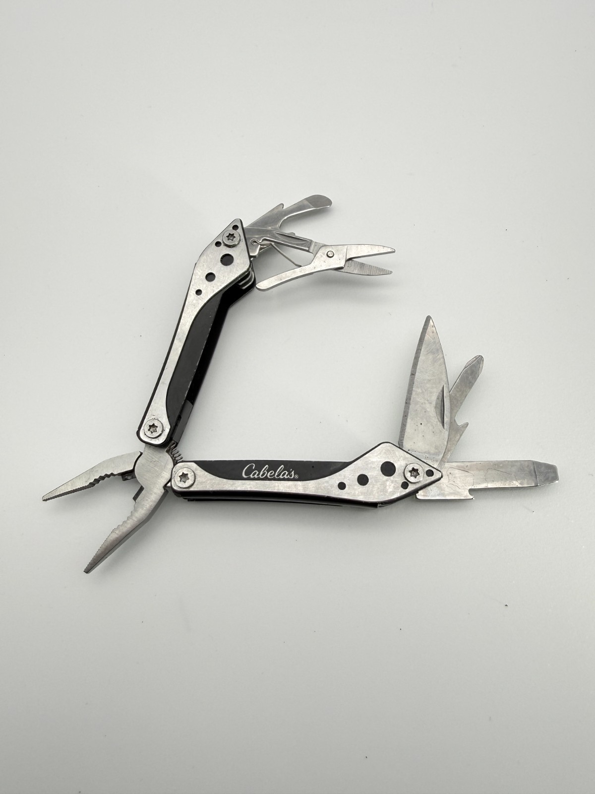 Cabela’s Multi Tool Pliers Knife Scissors Screwdrivers Bottle Opener EDC