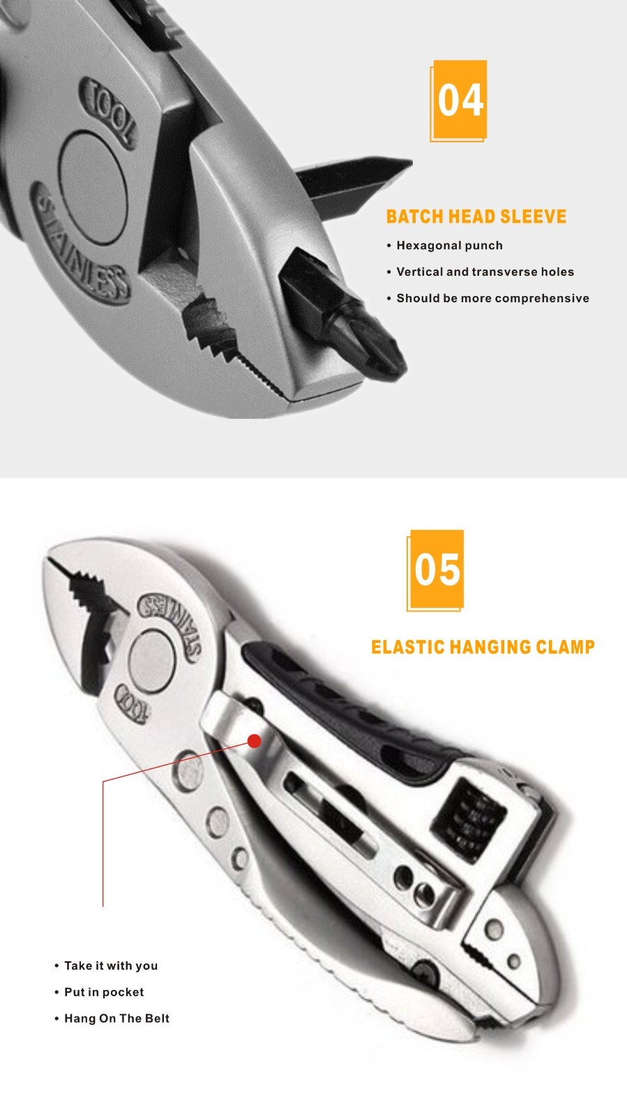 Travel Wrench Multi Tool Bicycle Knife With Screwdriver Pliers Function Purpose