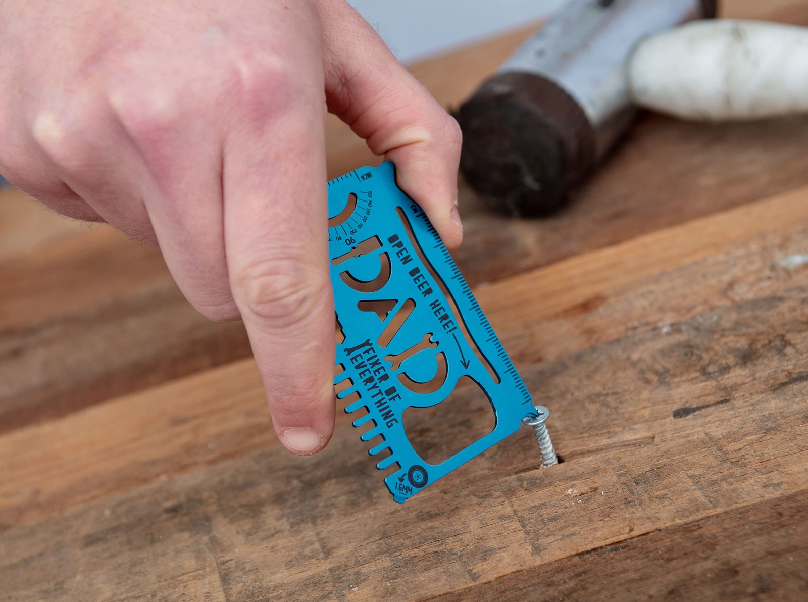 Dad of all Trades Multi-tool | Multi Functional Card-Sized Tool | Great Gift …