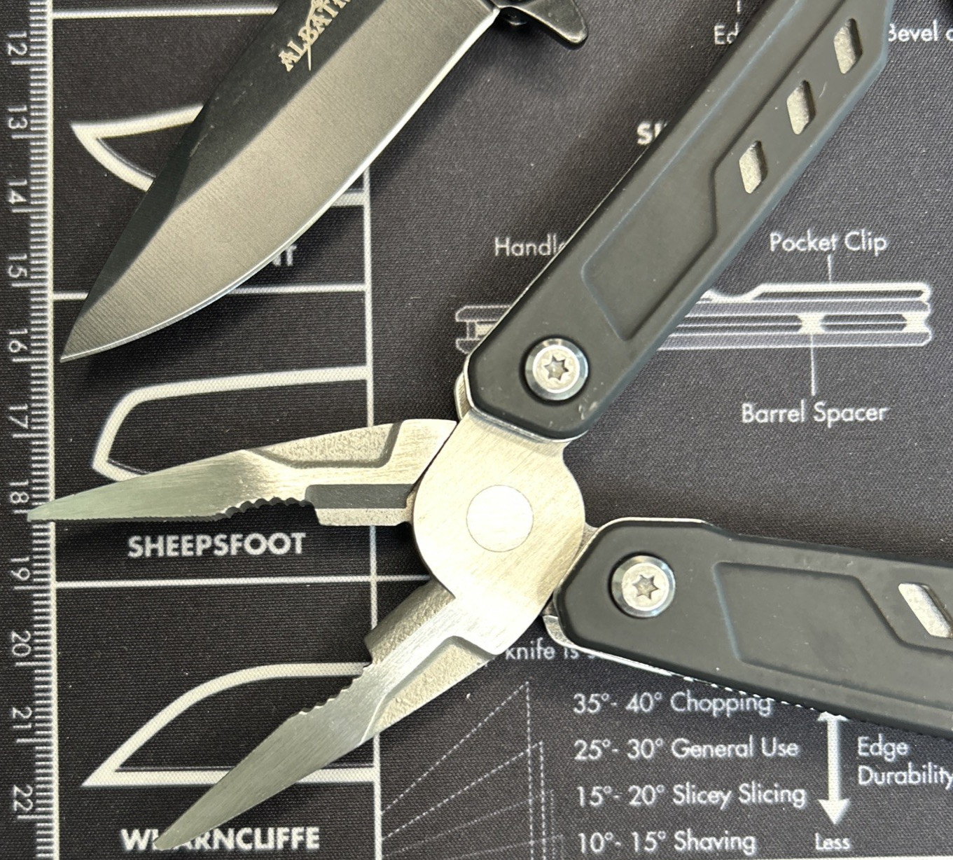 Ozark Trail 12 in 1 Multi Tool & A/O Rescue Pocketknife Camping Hiking Lot of 2