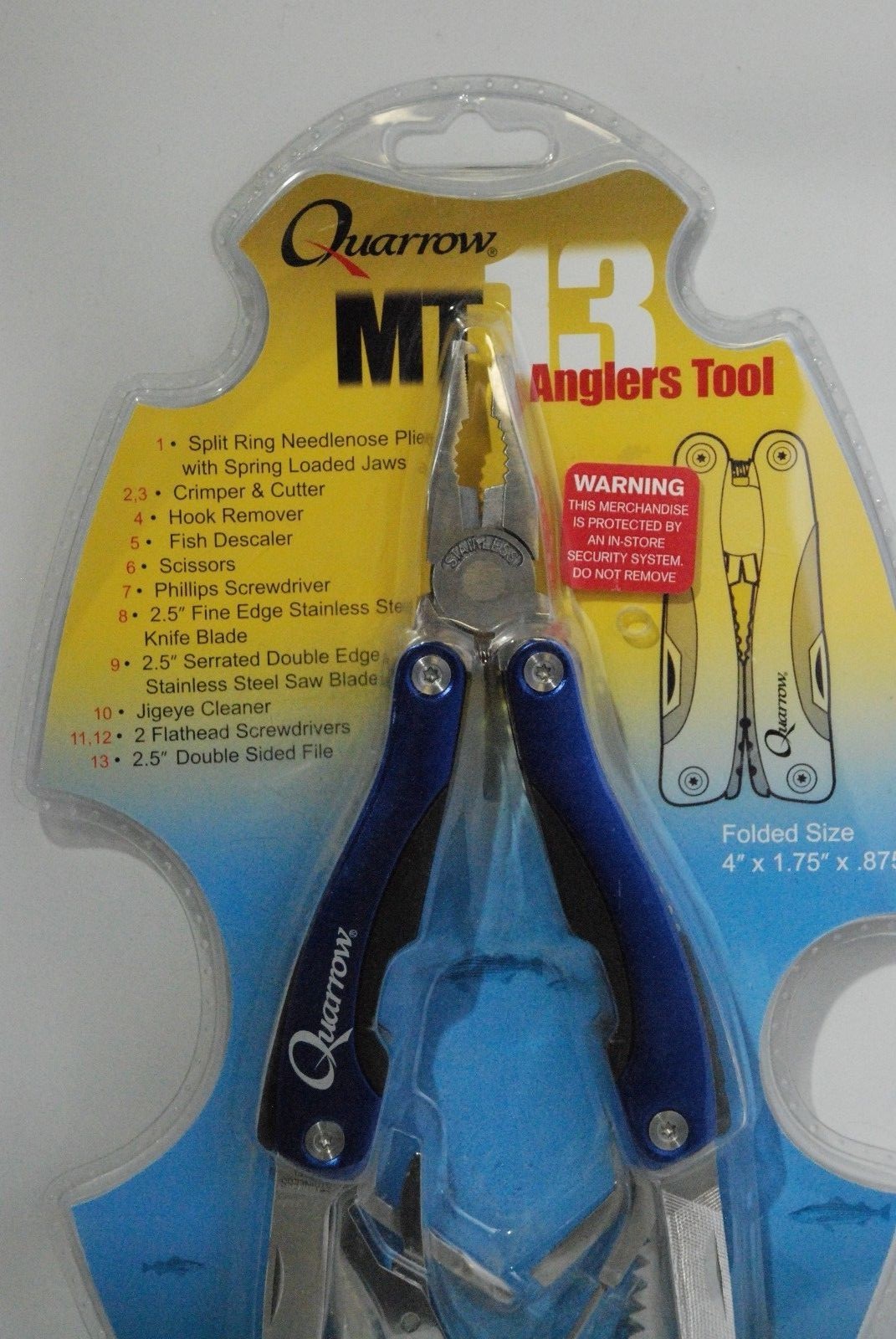 NEW – 5467 Quarrow MT13 Anglers Tool