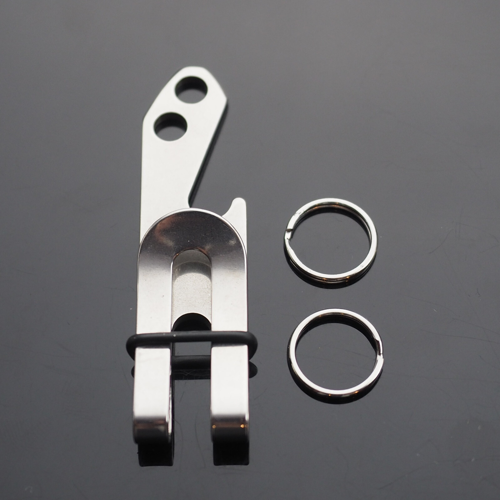 Money Clip & Carabiner Clip Belt Hanger Bottle Opener EDC & Key Rings