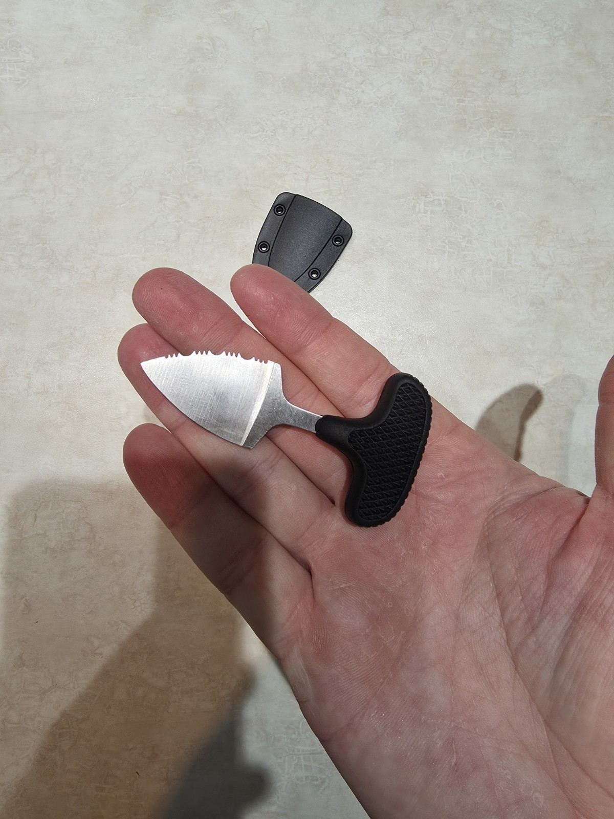 Multifunctional Neck Knife Camping Cutters Portable, Single Edge Cold Steel Tool