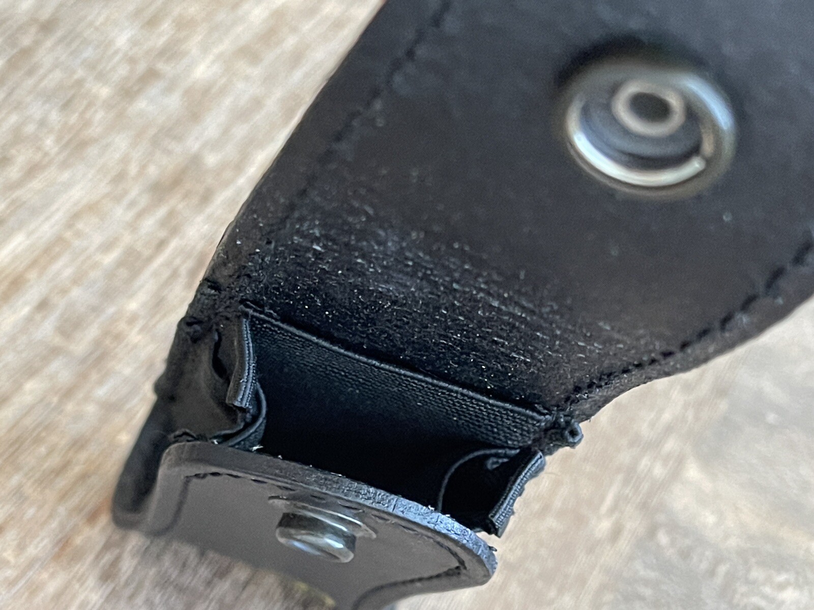 Sheath for Leatherman Charge Plus, Charge TTi, Wave; leather sheath w/pockets