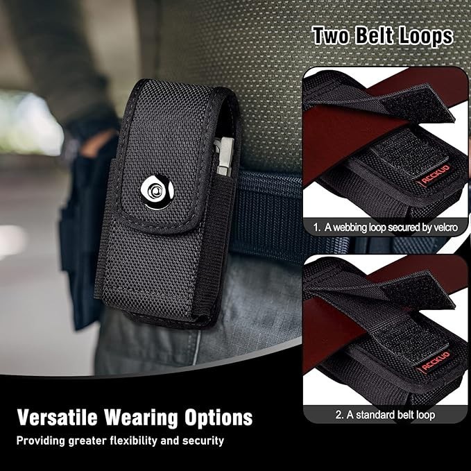 Multitool Sheath Compatible with Leatherman EDC Belt Organizer Tool Holster Pouc