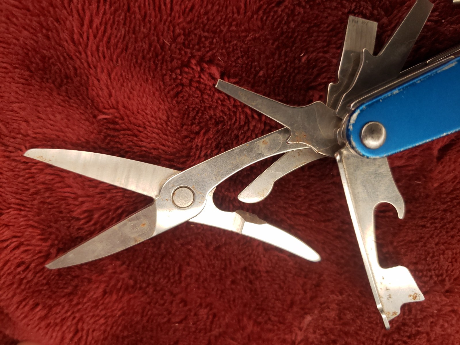 🔪🔪 Leatherman Juice CS4 Multi-Tool Stainless Pliers Multi Tool Blue