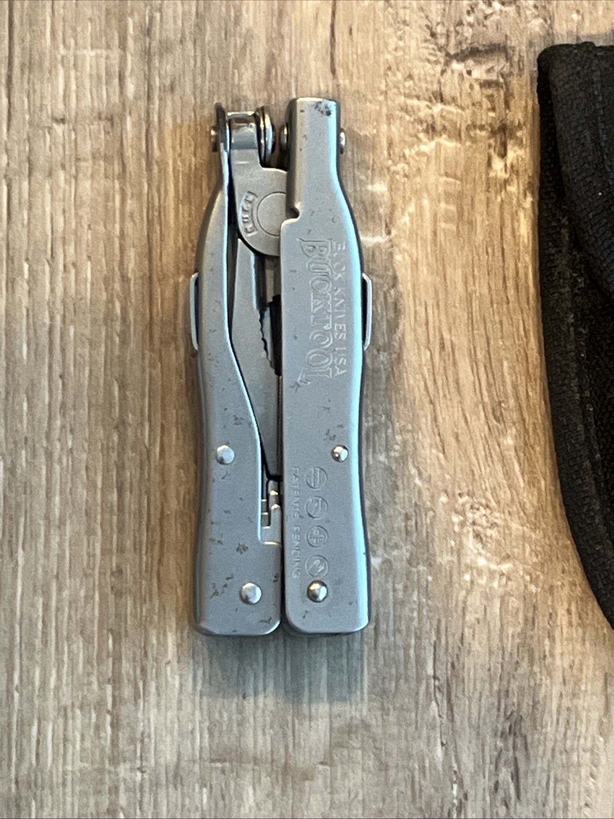 BUCK KNIFE BUCKTOOL 360 MULTI TOOL PLIERS with BELT SHEATH / USA MADE