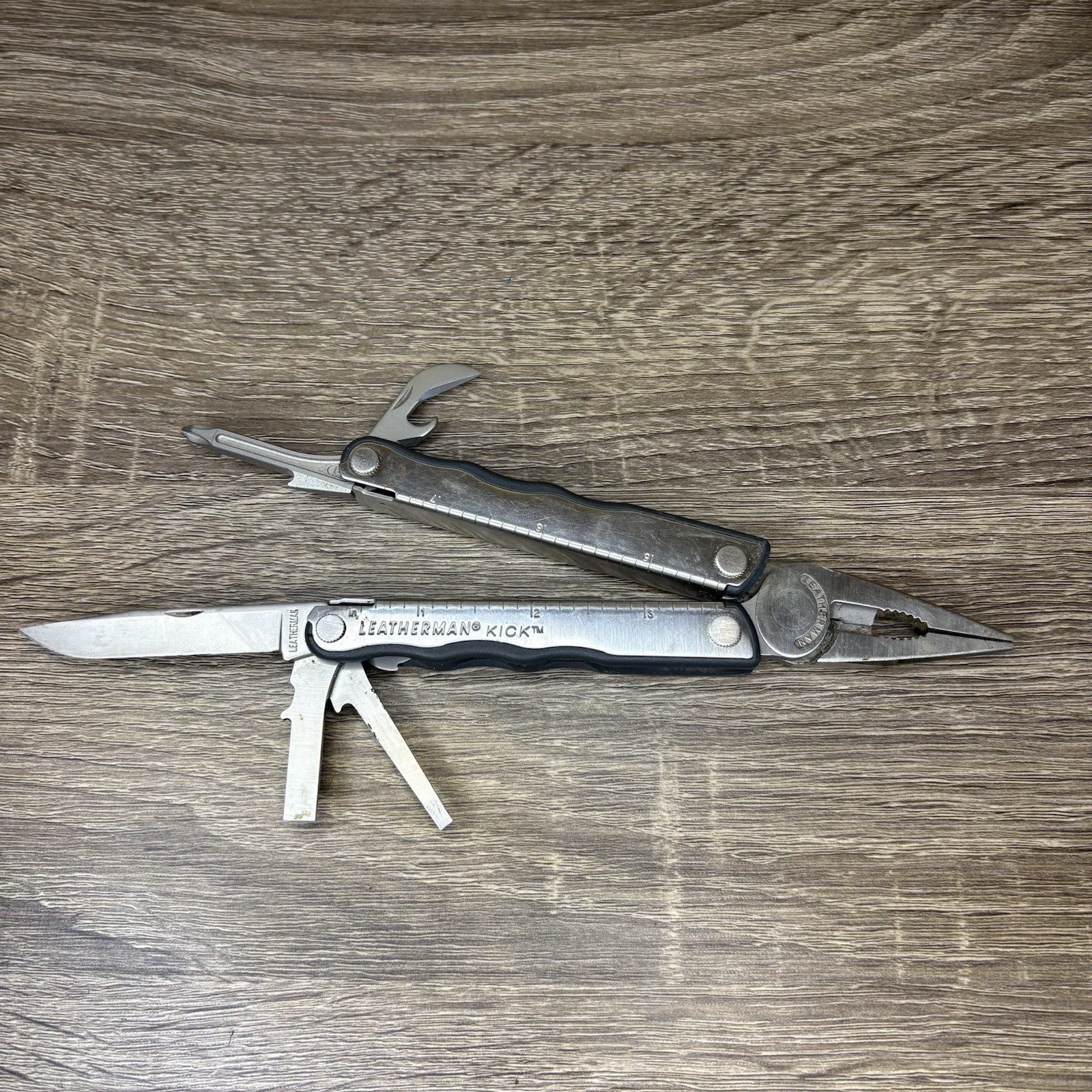 Leatherman Kick Multi-Tool, Knife, Pliers, Retired, Collectible!