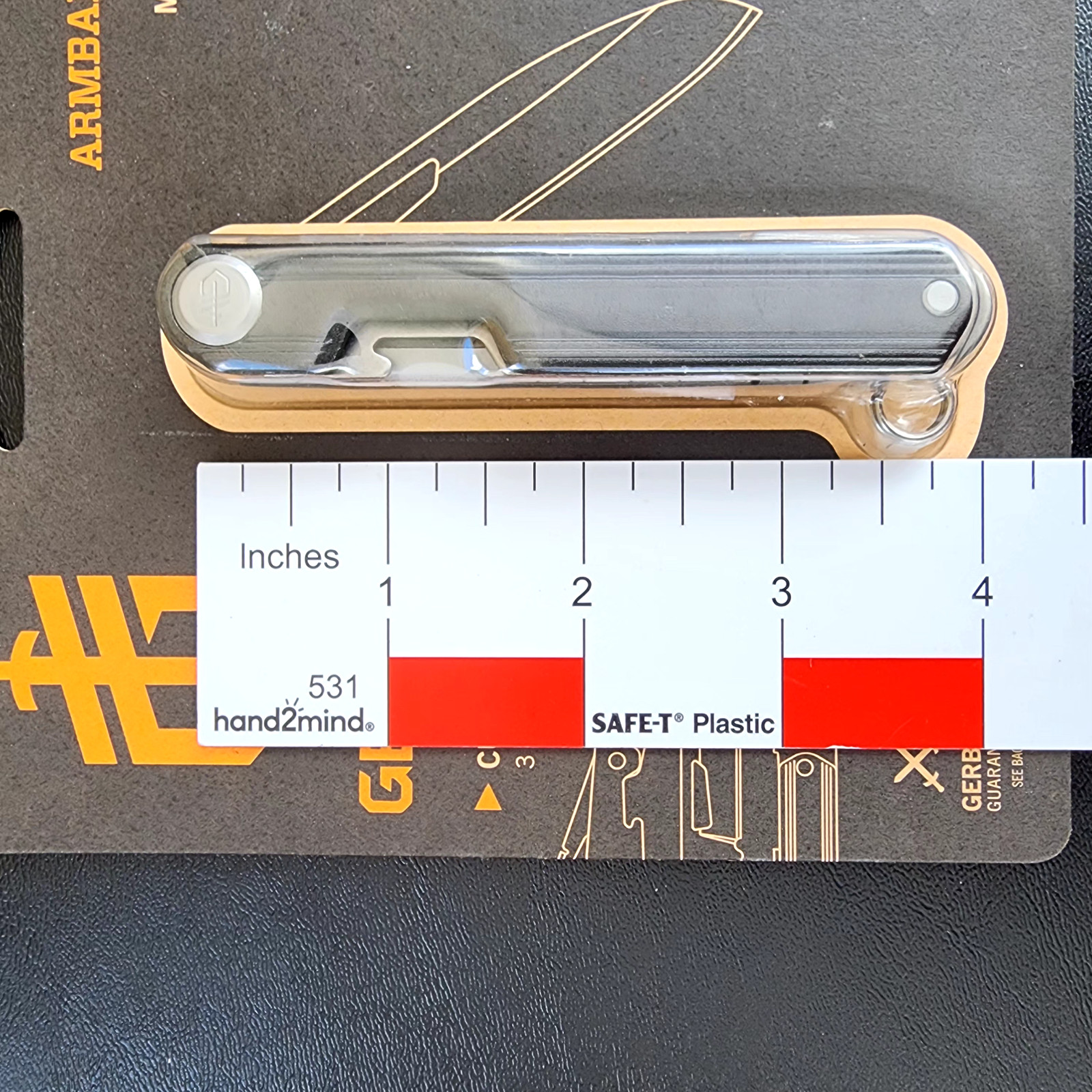 Gerber Armbar Slim Cut Multi-Tool Onyx Minimalist Pocket Knife Scissors
