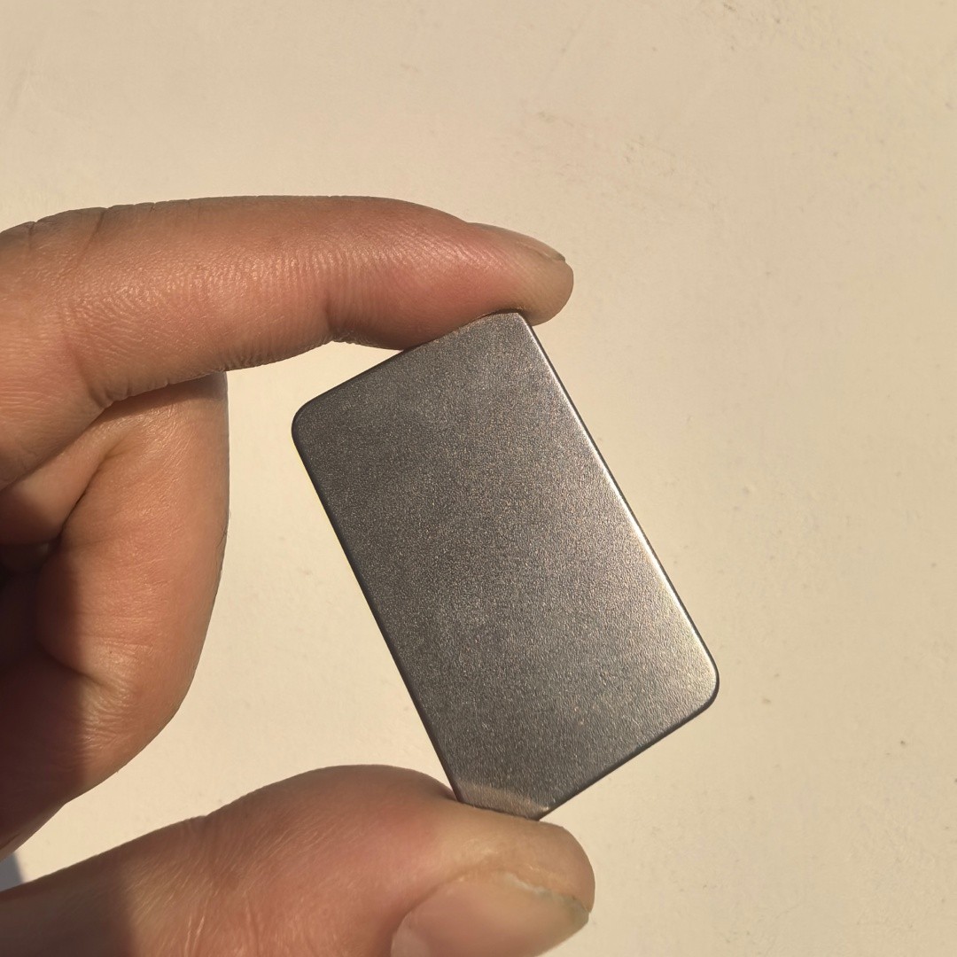 Titanium alloy Rectangle EDC DIY modification and upgrading Accessories 5mm