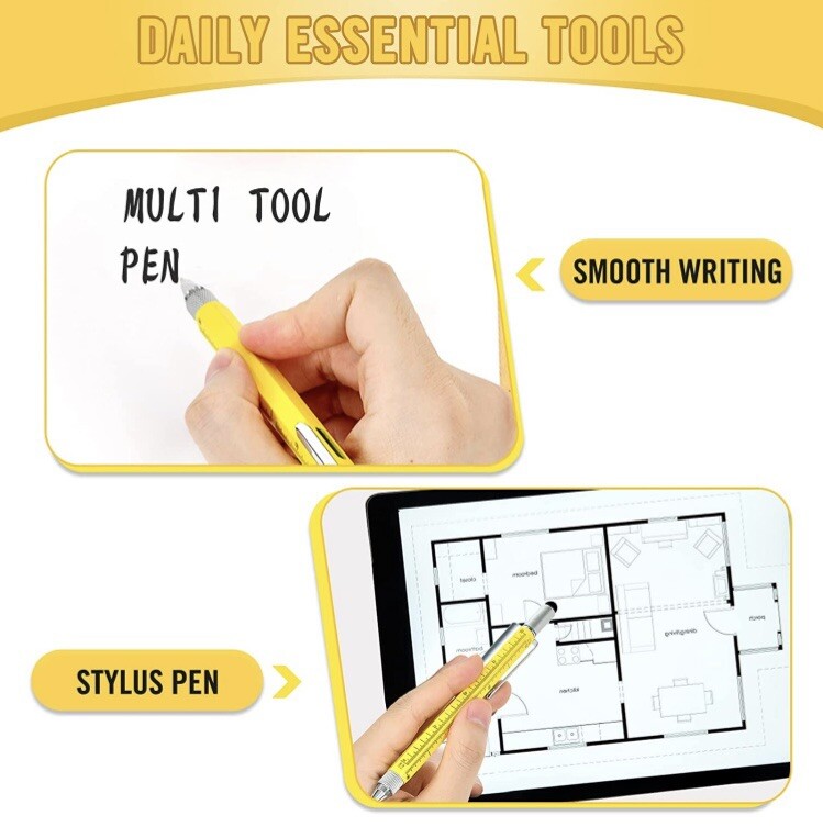 6 in 1 multitool pen Gifts for Men