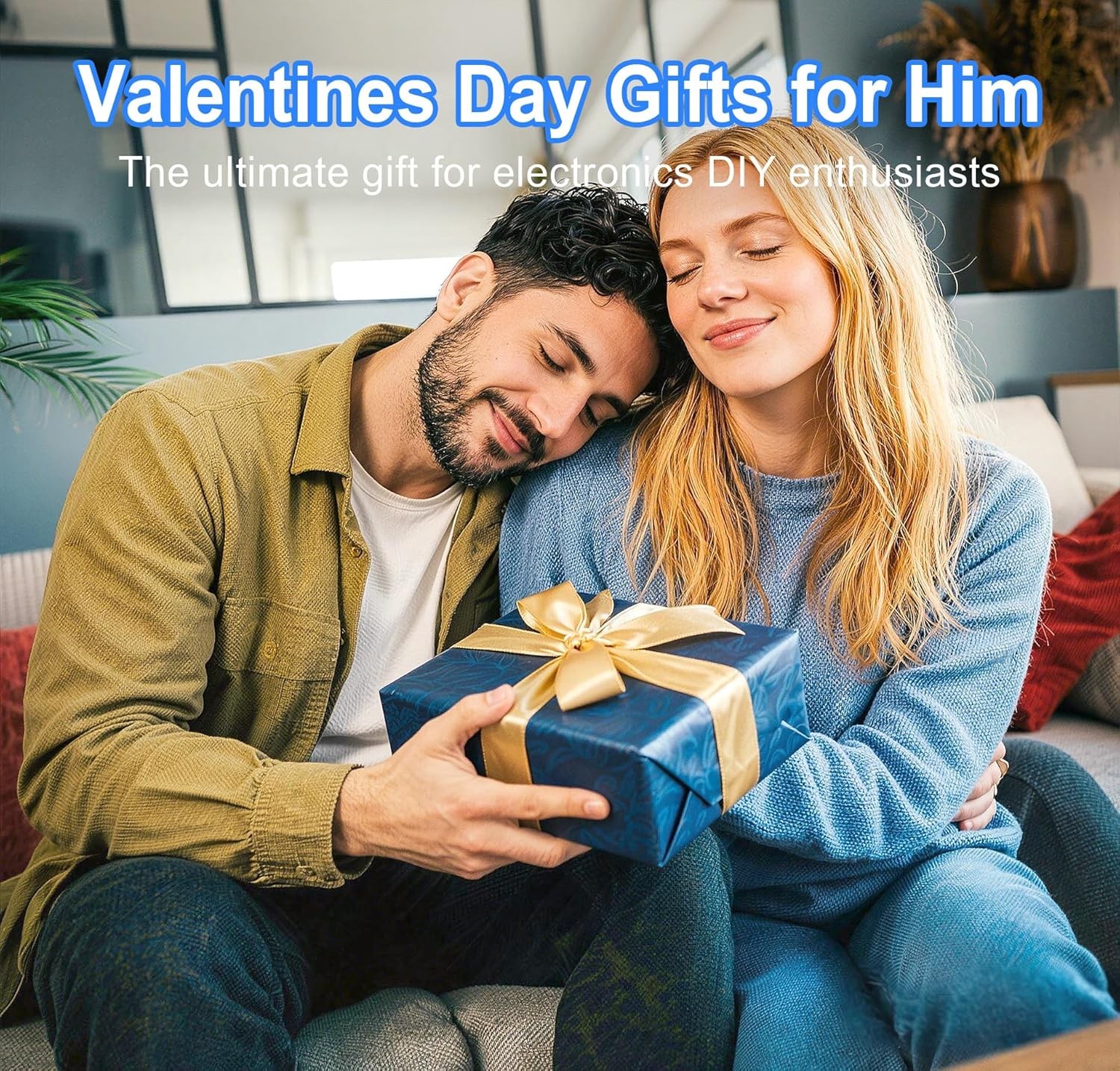 Valentines Day Gifts for Him Men, Precision Screwdriver Set with 57 Bits, Birthd