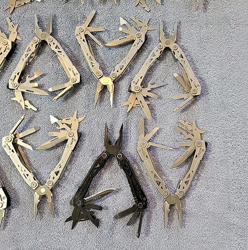 Gerber Suspension NXT Multi Tools – LOT OF 12 – Pliers, Scissors, Knife, File