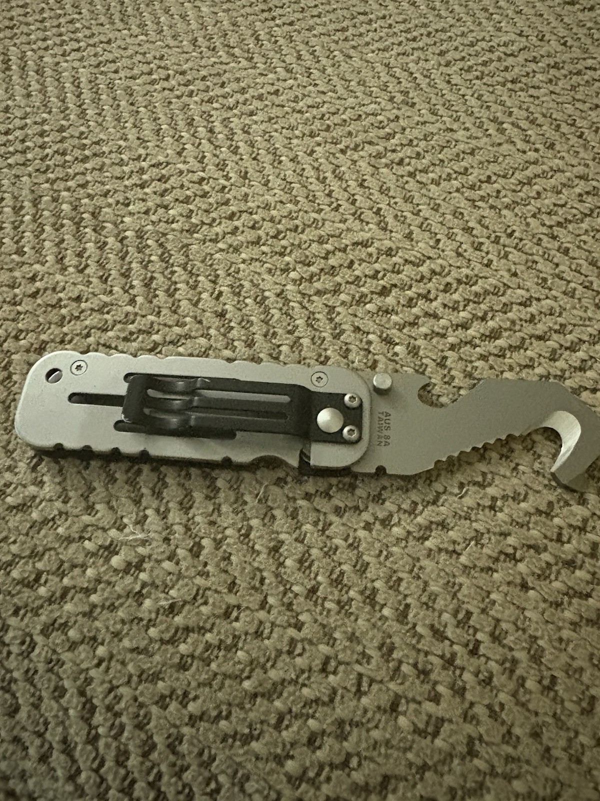 BLACKHAWK HAWKHOOK Compact Survival Multi-tool Military Friendly Camping Car New