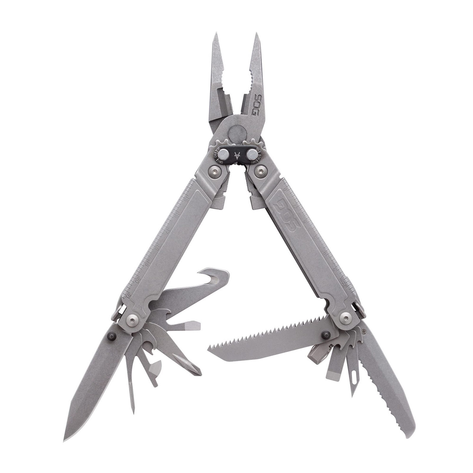 SOG PowerAccess Assist Full-Sized Well-Rounded Daily Use Multi-Tool One-Handed