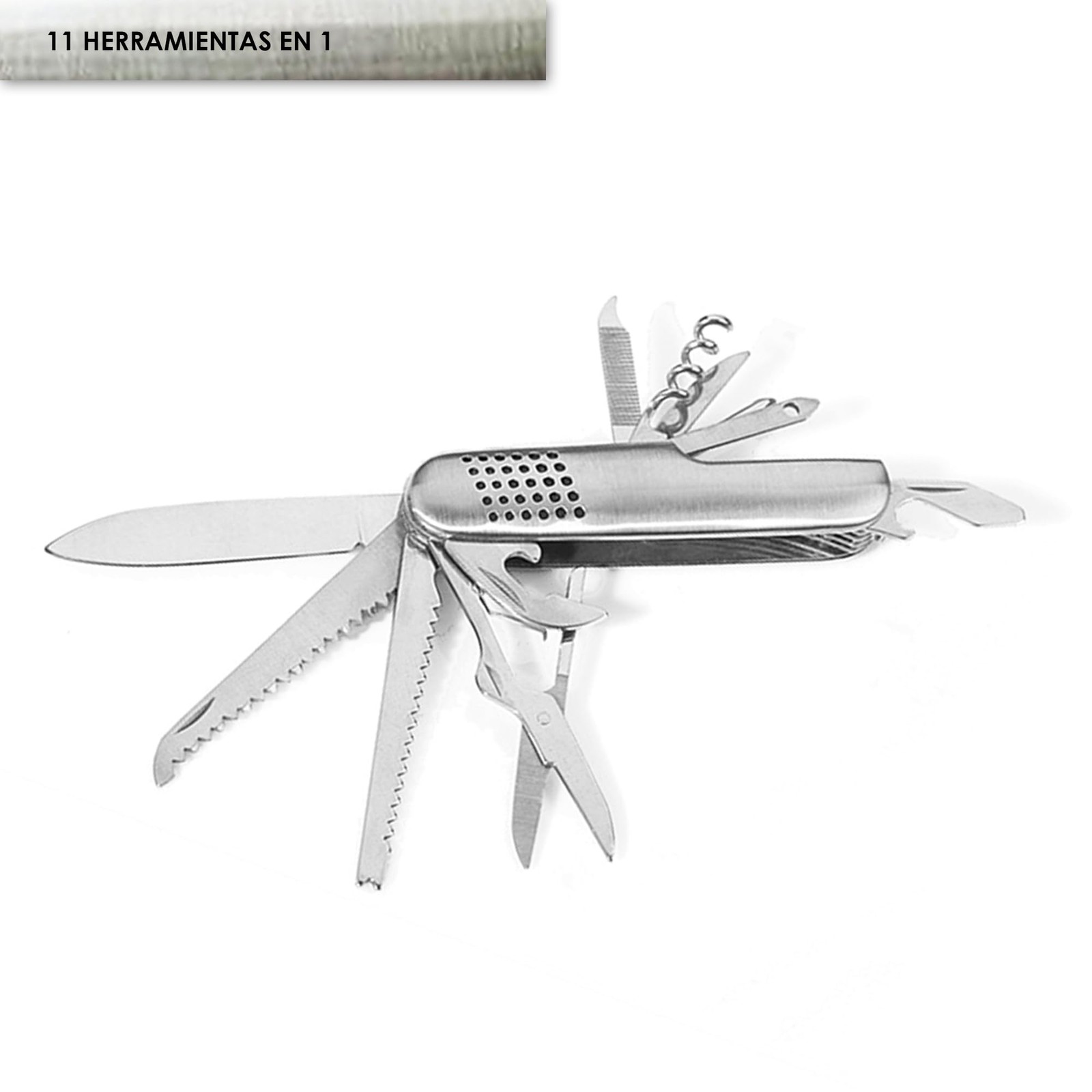 Multi-Function Knife with 11 Stainless Steel Tools for Hunting, Fishing, Camping and…