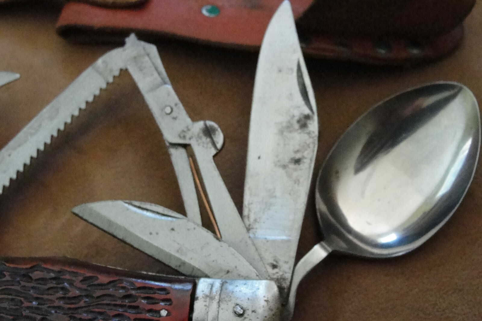 Pair of Japanese Multi Tool Camping utensils & tools