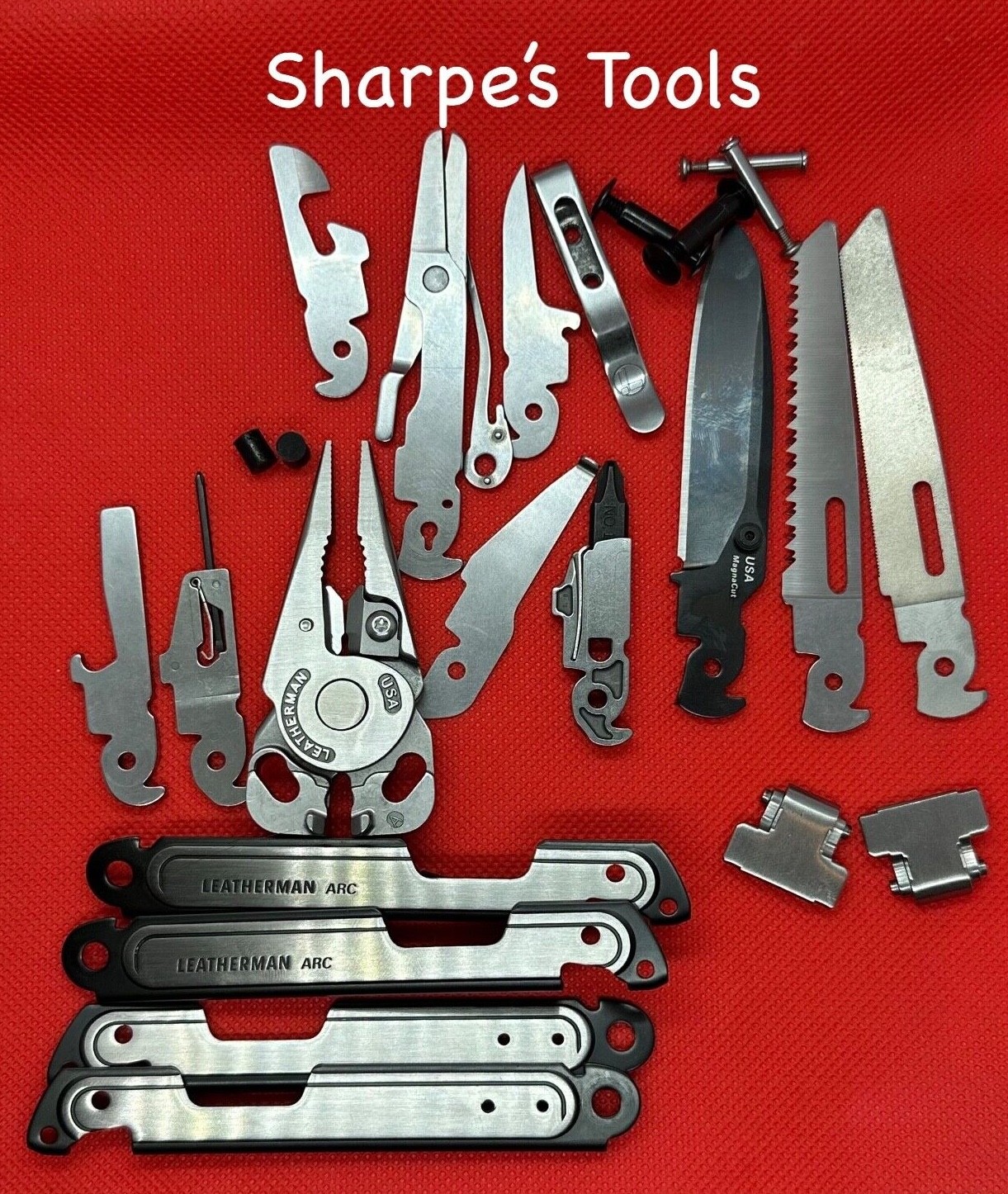 Pre-owned Leatherman ARC Multitool Parts: 1 Part for repairs or mods; Magnacut