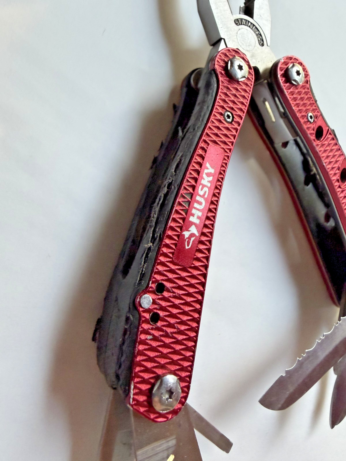 Lot of 3 Husky Multi-Tools, 13 or more tools per each Pocket Tool/Pocket Knife