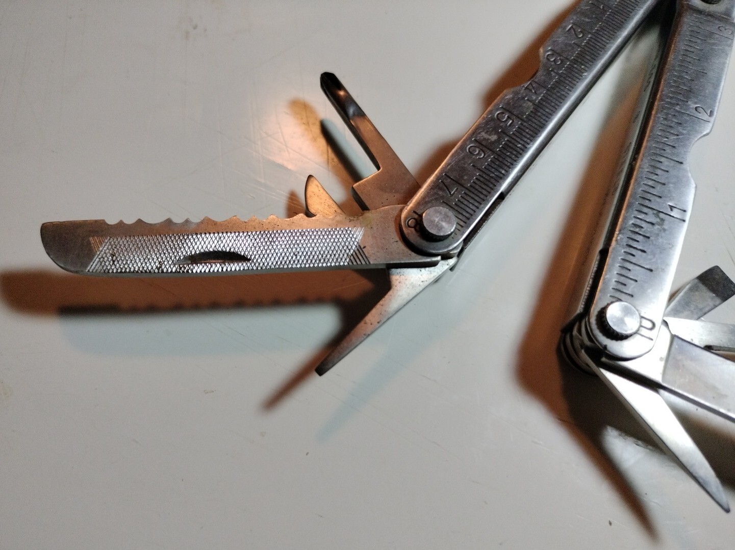 Unbranded 15 Function Stainless Steel Multi-tool With Ruler
