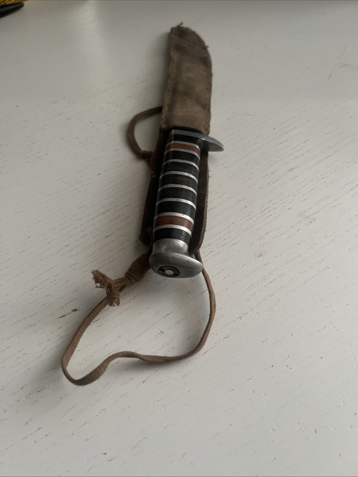 Hunting knife, driving knife, C. Jul. Herbertz Solingen Stainless Steel