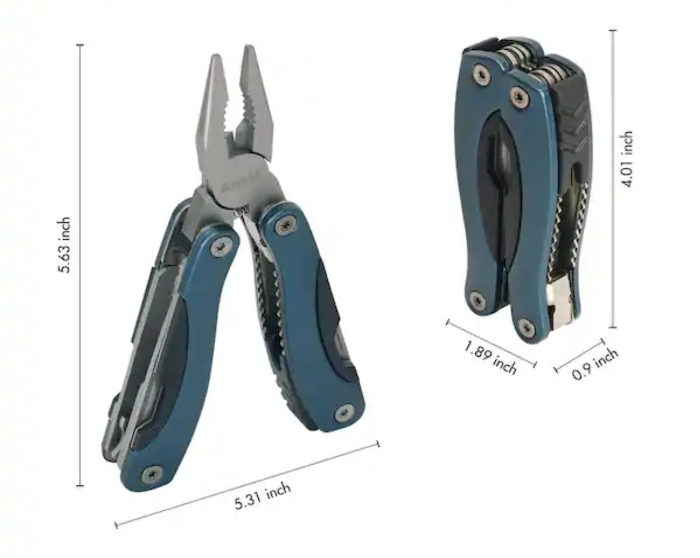 ANVIL 13-IN-1 MULTI-PLIERS TOOL + 13-IN-1 COMPACT TOOL STAINLESS STEEL