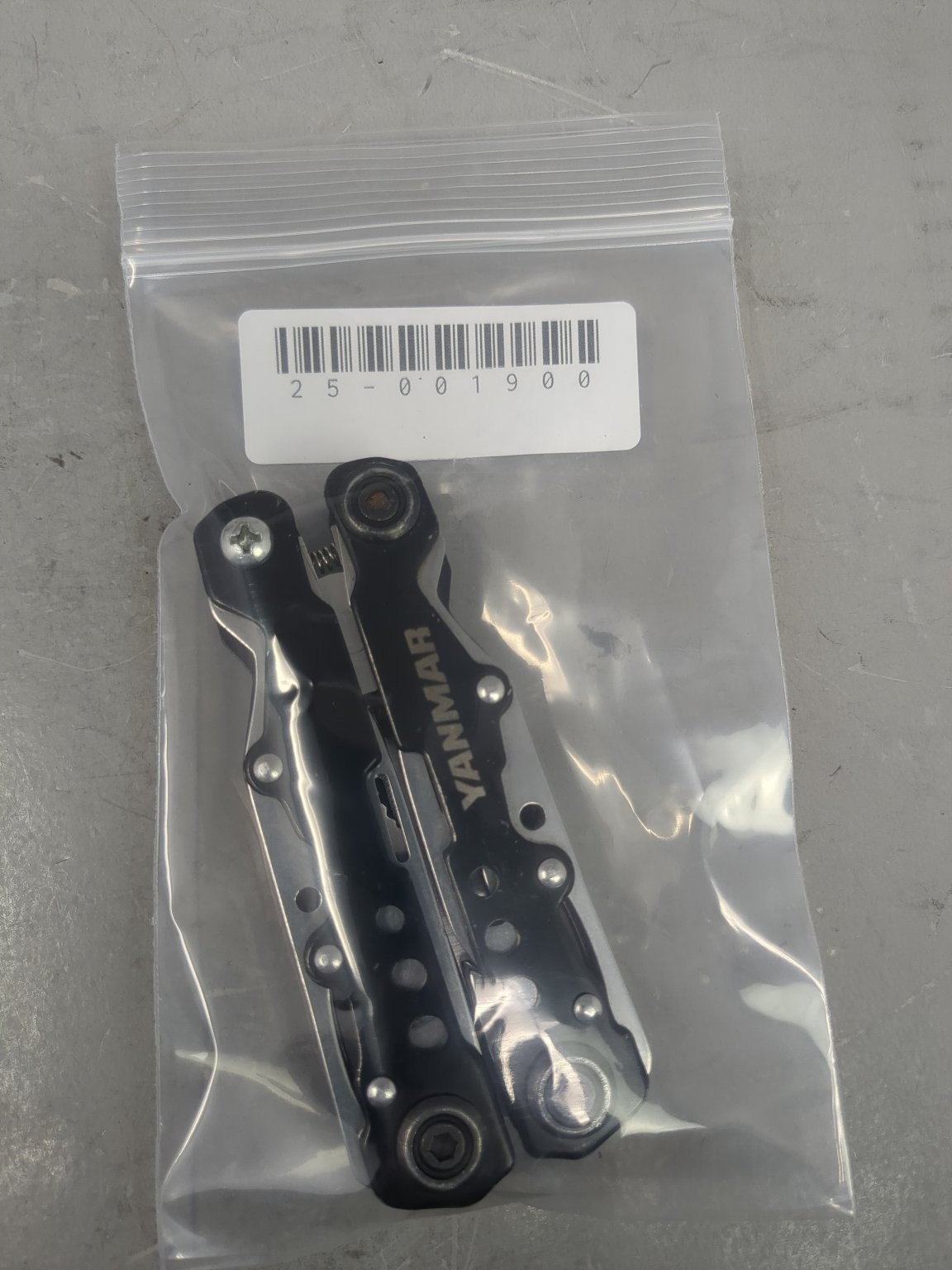 Yanmar Multi-Tool Camping Pliers Stainless Steel Black Handles