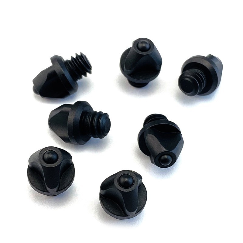 6PCS Triangle Glass Breaker Tail Cones for Combat Troodon Style DIY Parts