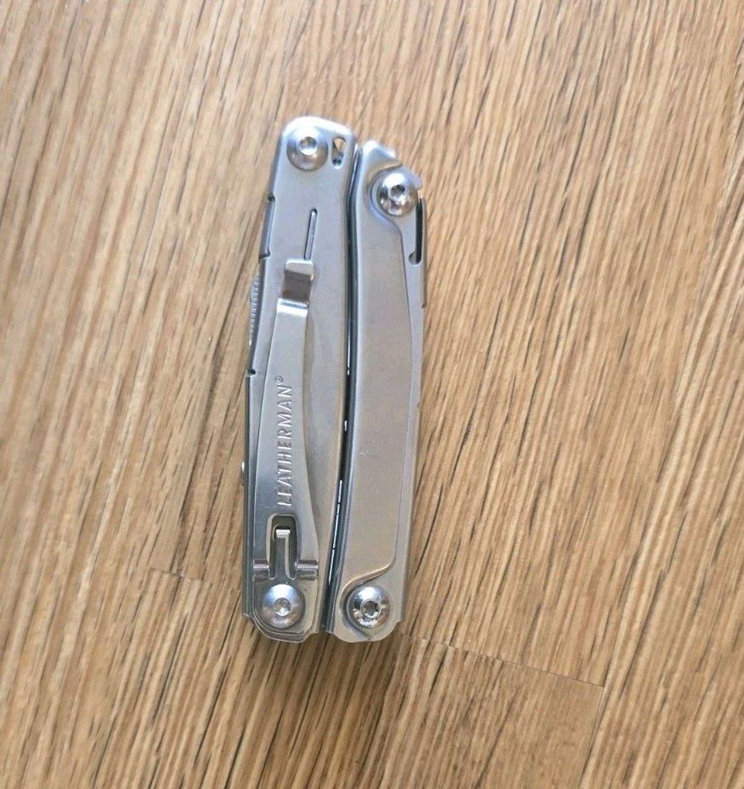 Leatherman Bolster Multi-Tool Silver Heavy Duty Knife Pliers Excellent