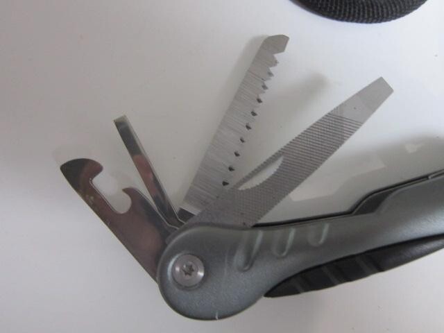 Adventuridge Multi-Tool #56580 Pliers Plus 8 Blades/Tools & Sheath