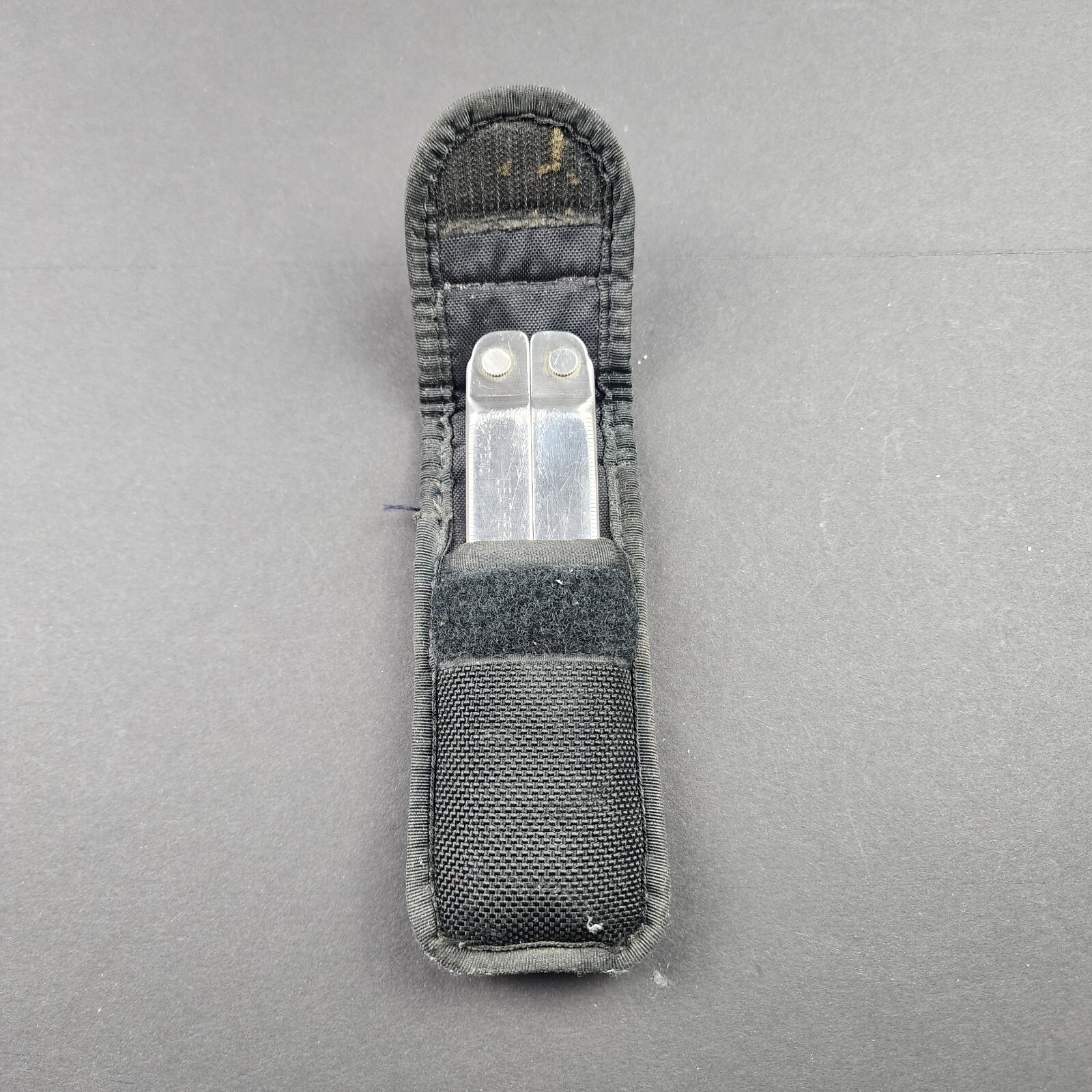 Original Super Tool Black Oxide Multitool Made In USA w Nylon Sheath