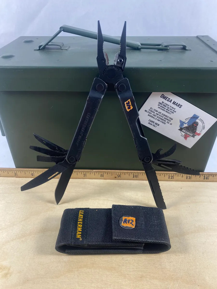 Leatherman Rebar #R12. Dirty from storage, looks/feel brand new.