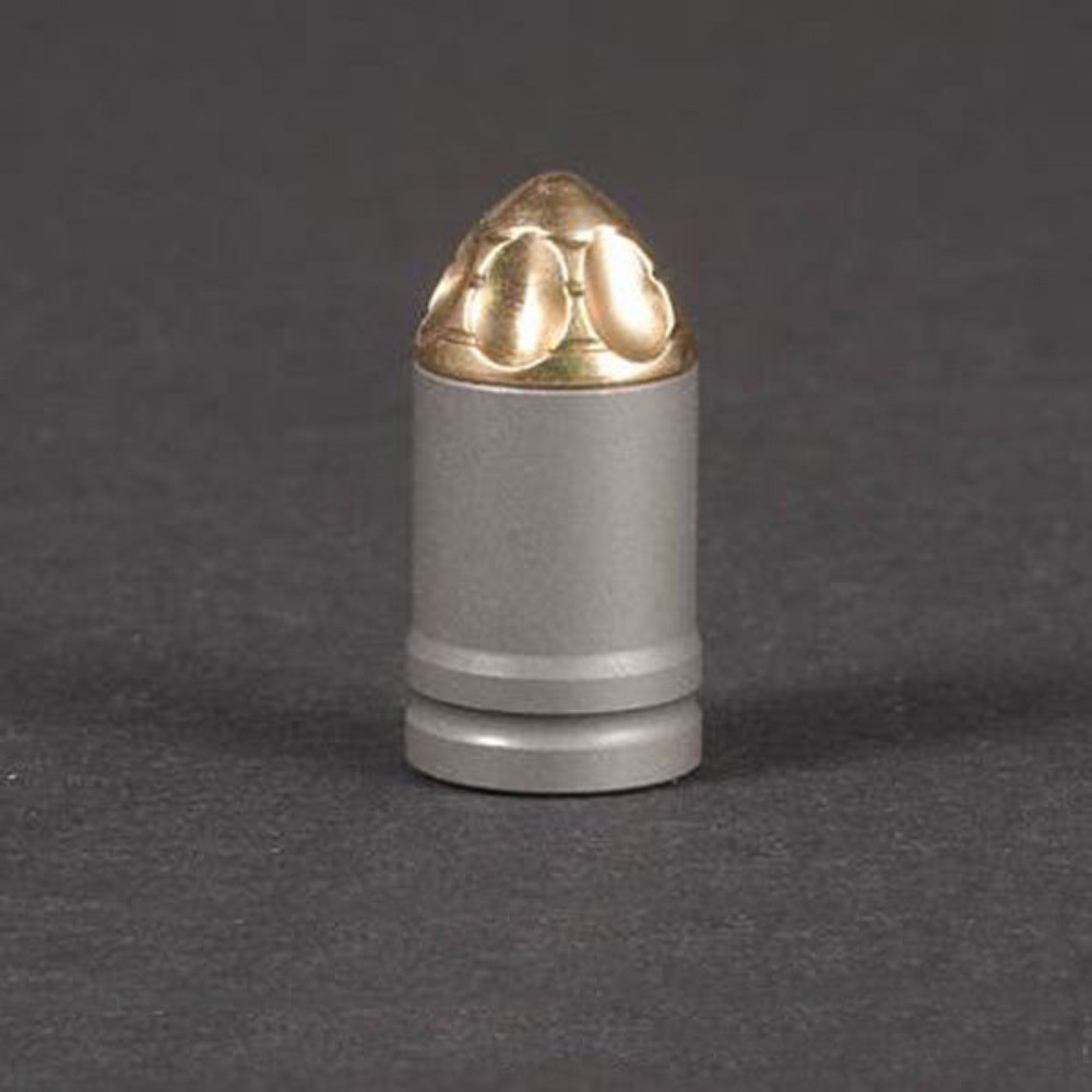 Titanium Alloy & Brass Parachute Cord Lanyard Bead EDC Key Necklace Pendant