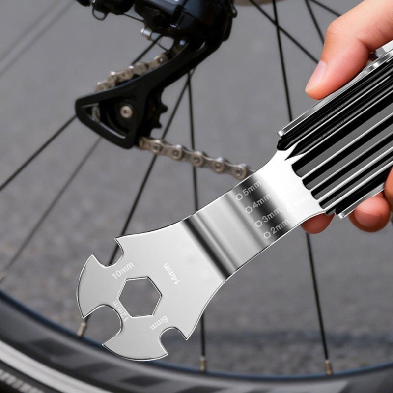 11 in 1 Repair Tool Folding Multifunction Multiple Repair Tool Kit Carbon Steel