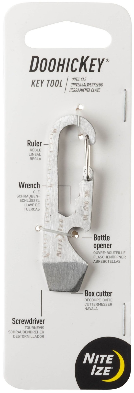 Nite Ize DoohicKey Stainless Steel Key Tool – Stainless