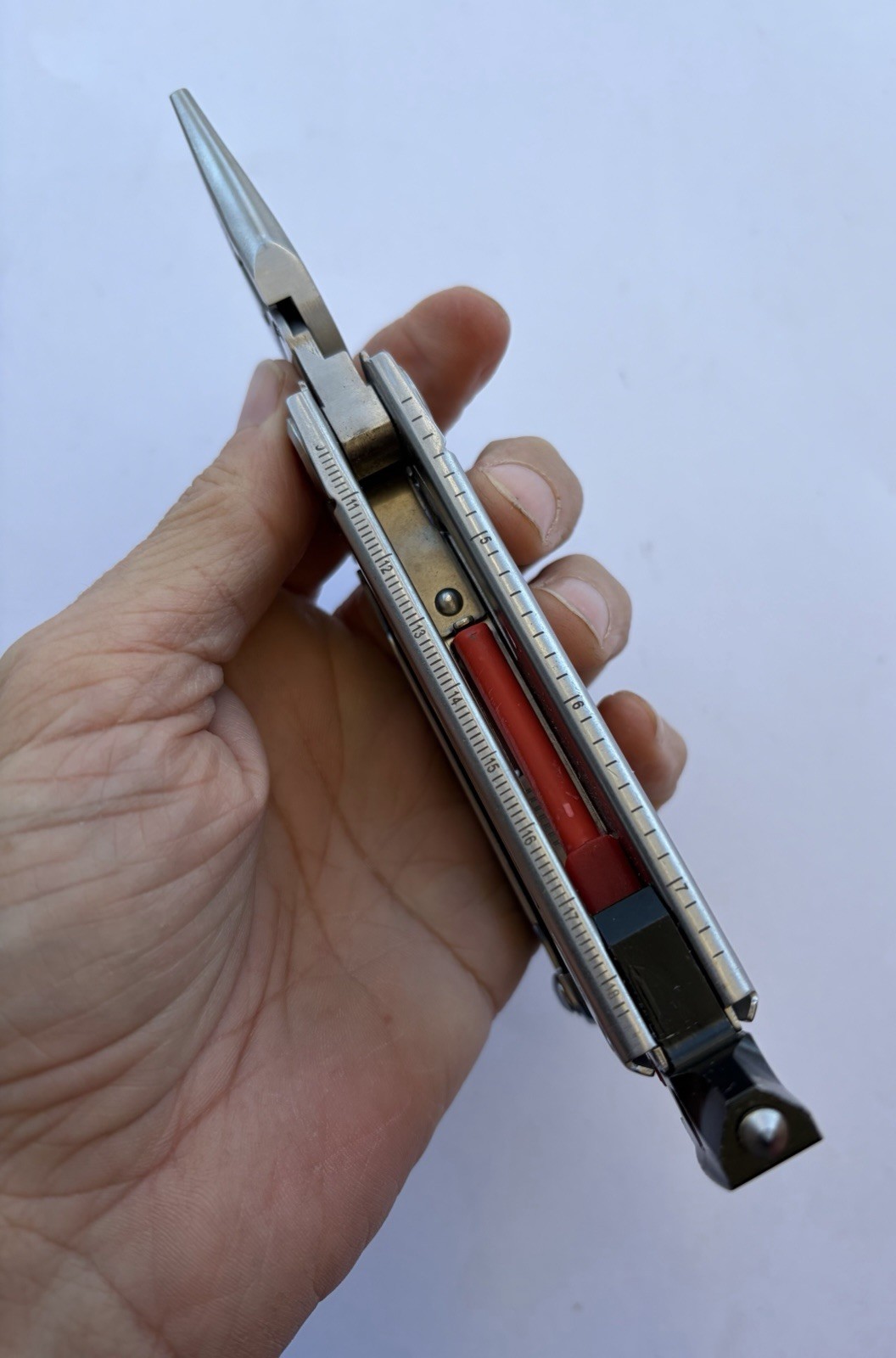 ROCKTOL MULTITOOL 22-IN-1 W/SHEATH & FIRE STARTER/WHISTLE & MORE, EXCELLENT