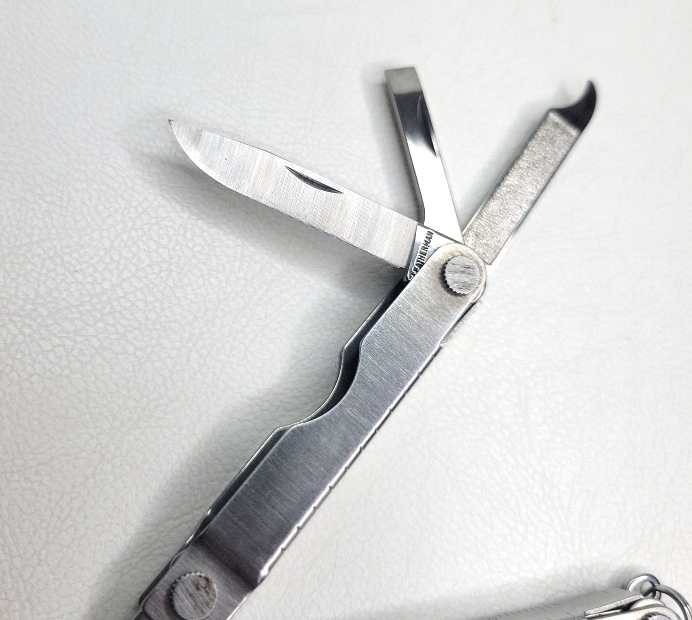 Vintage 1998 Leatherman Micra Multi-tool USA Made Scissors Tweezers File Blade +