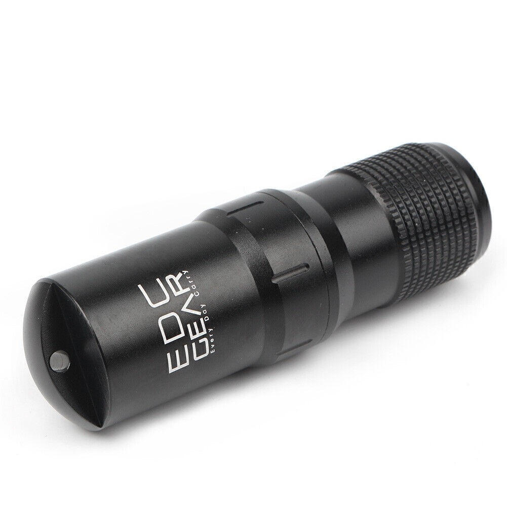 EDC Gear CNC Aluminum Survival Capsule Waterproof Pill/Match Box Container Sport