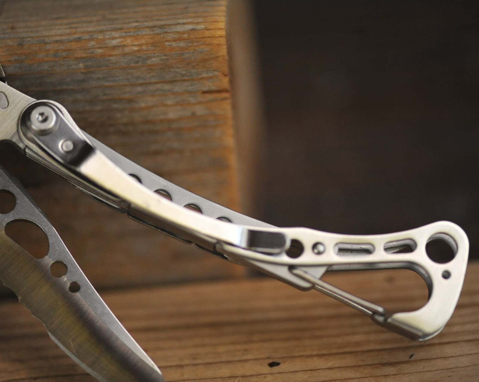 Leatherman Skeletool Multi-Tool, Combo Blade, Bit Driver, Stainless, USA