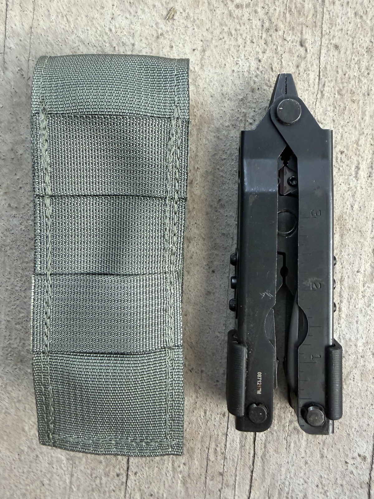 GERBER MP600 MULTI-PLIER TOOL MILITARY, HUNTERS BLACK OXIDE W/ACU CASE/POUCH EXC