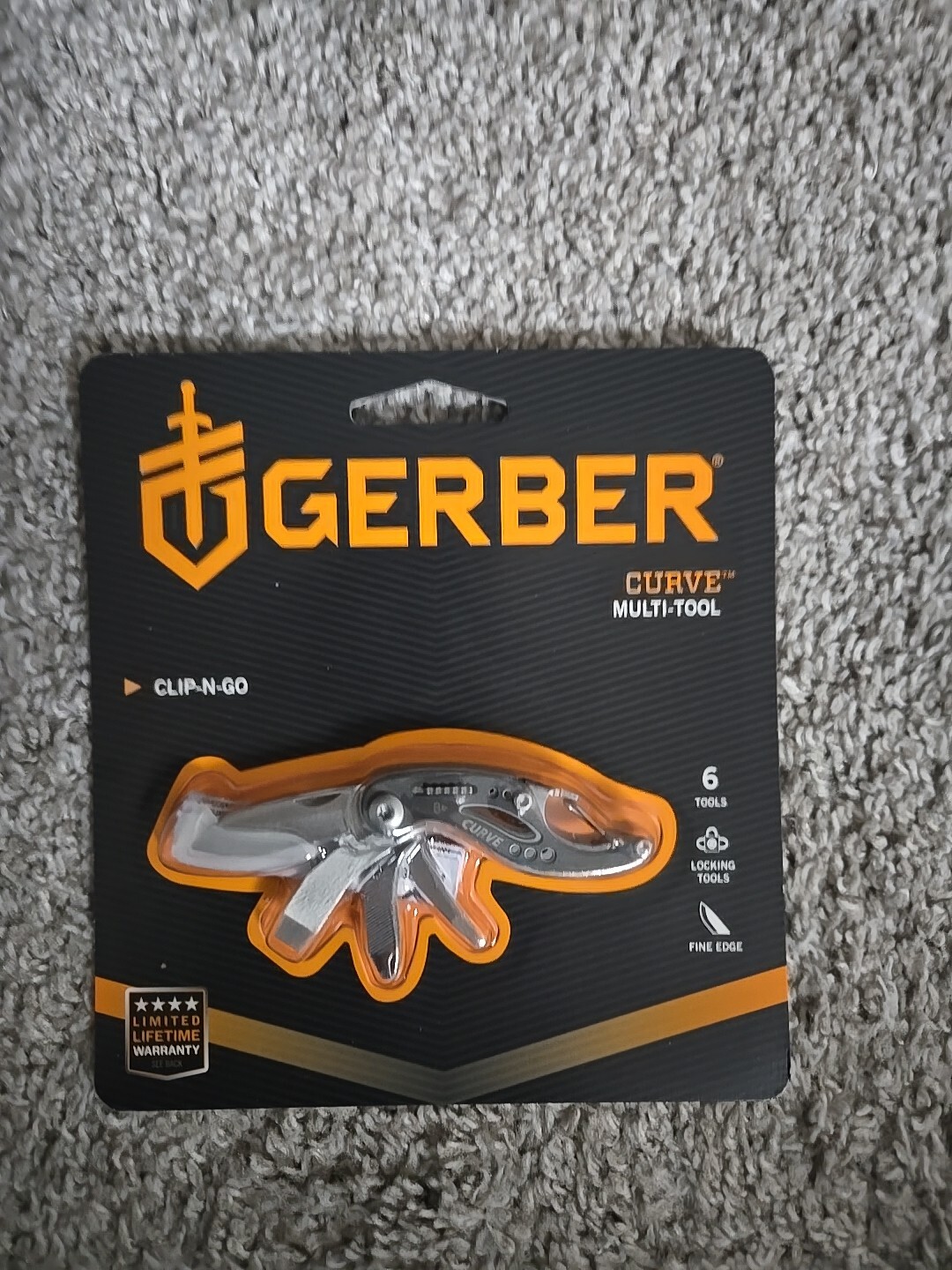 Gerber Gear Curve Multi-Tool Screwdriver and Pocket Knife Set Keychain