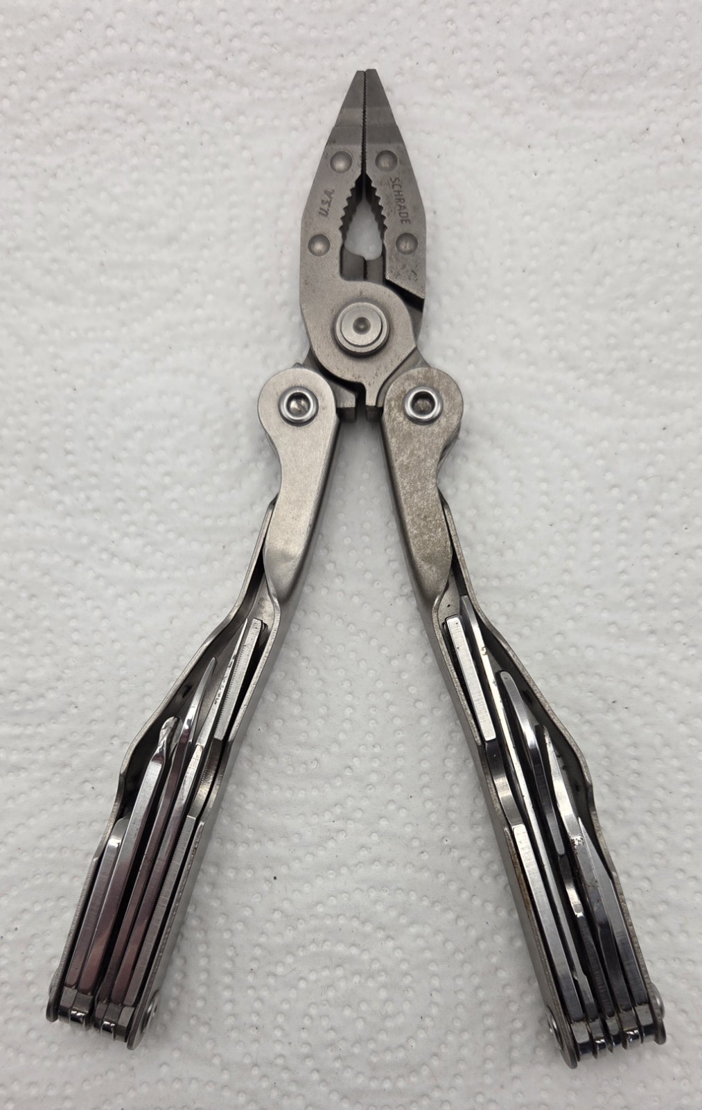 Schrade Tough Tool ST1 Multi-Tool with Sheath Made in the USA