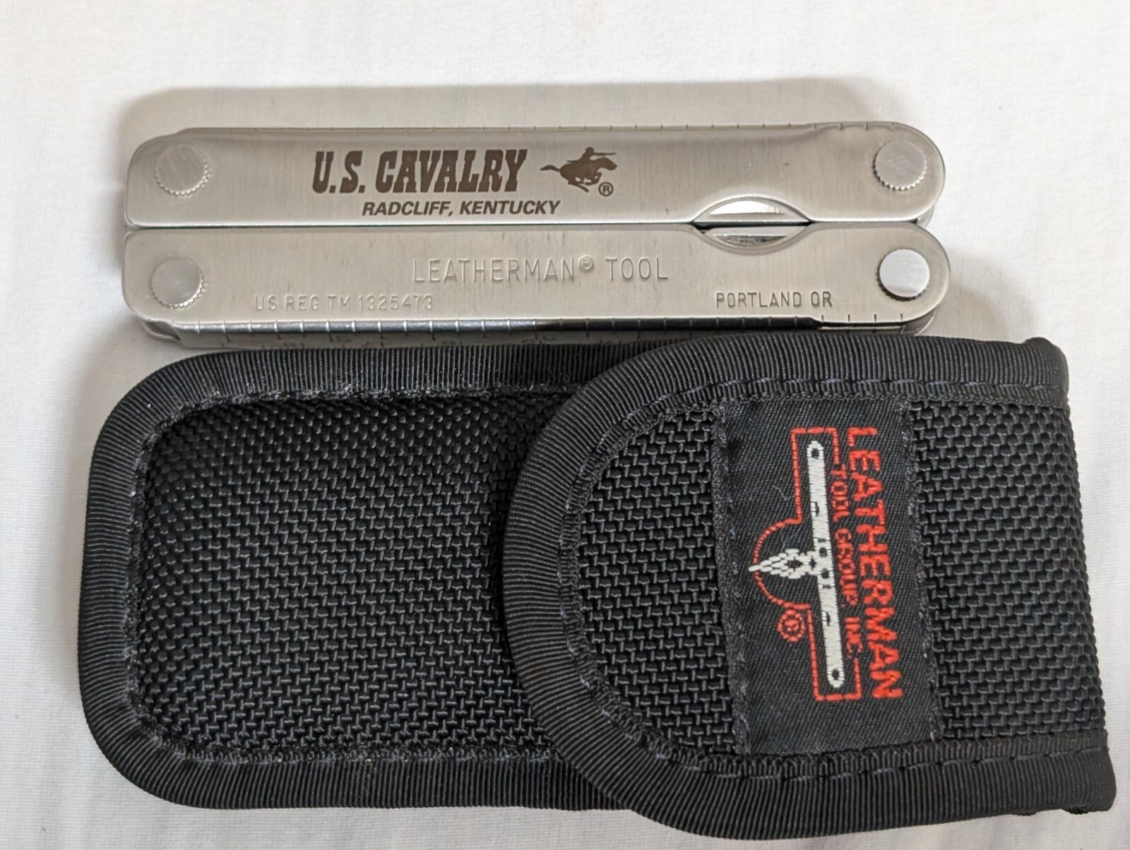 Retired Leatherman PST U.S. Calvary Multi tool With Case 1325473 Made In USA