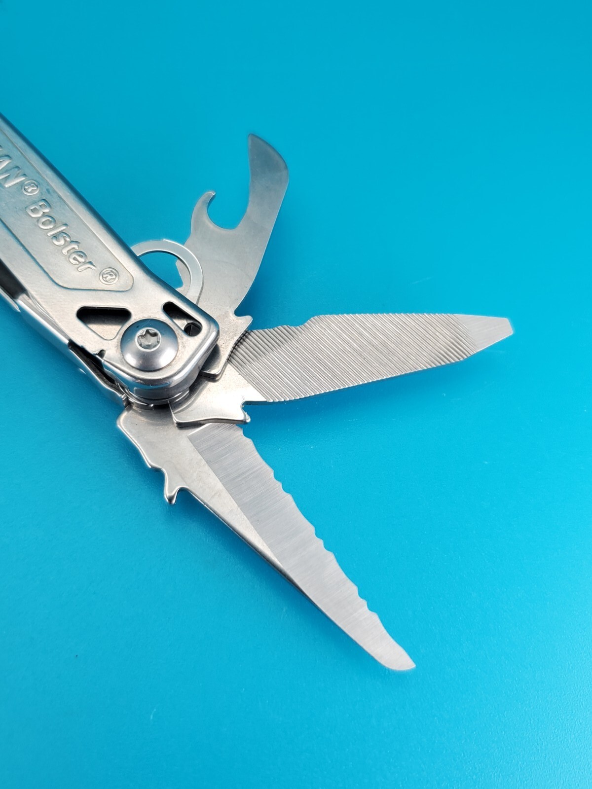 Leatherman Bolster 13 Tool Stainless Steel Multi-Tool!